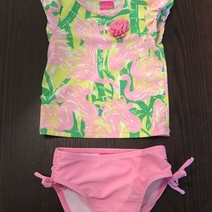 Lilly for Target Rash-guard Set